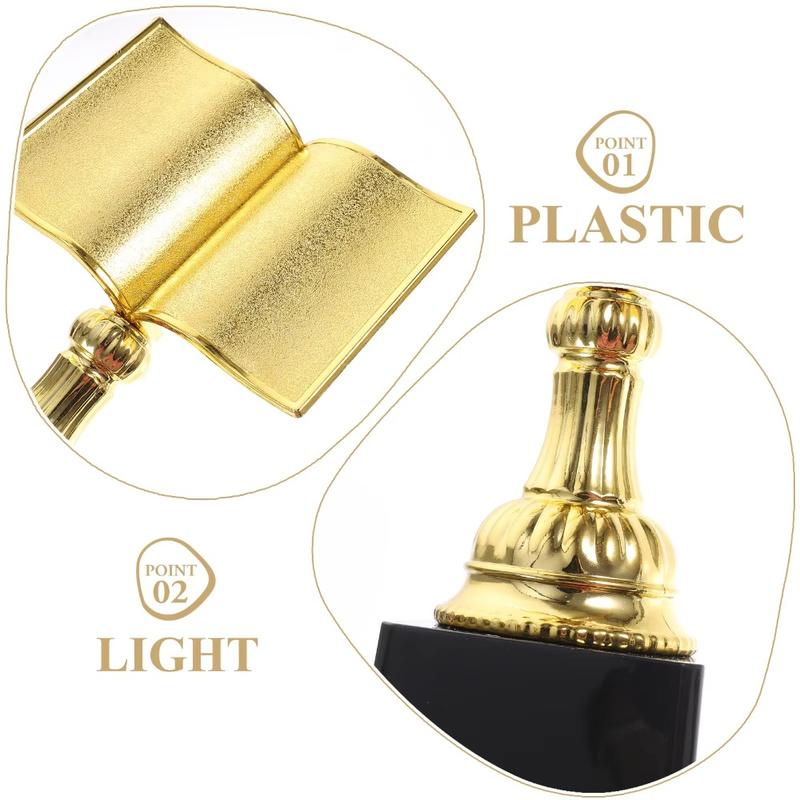 Product Introduction of Uookin New Plastic Awards Trophy Reading Star Book Shaped Children's Small Prize Cup Craft Souvenirs Competition Winner Award Trophy Toy Learning Award Gift 11