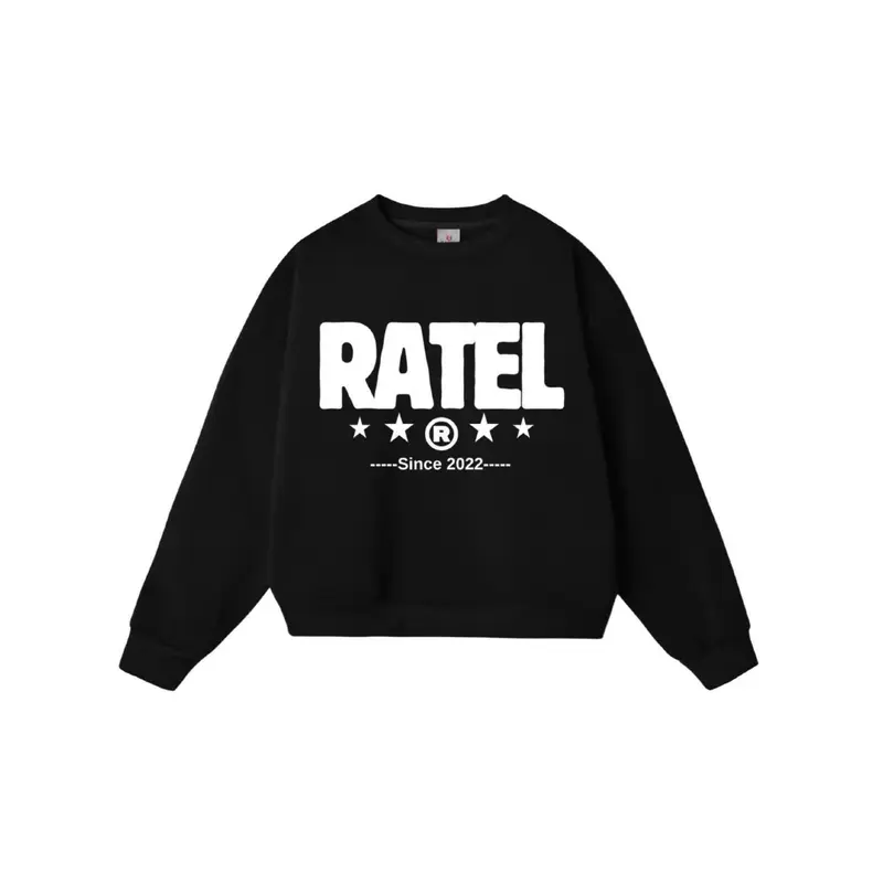 R1 ( DEAL MỞ BÁN ) Áo Sweater Dài Tay  RATEL ver1  ( Form Boxy  ) unisex Nam Nữ 2