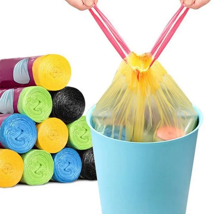 {Túi Đựng Rác Có Dây Rút } Cuộn Đựng Rác Nhiều Màu Loại Dai Túi Rác Rút ...