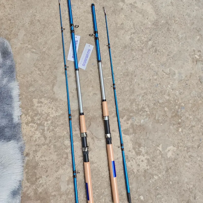 Cần 2 khúc Lance Huyền Thoại Shimano Cruza  Bản Nâng Cấp Phôi Dầy Hơn - Khoen 3 chân - Đầu Pu Chống Xoắn 0