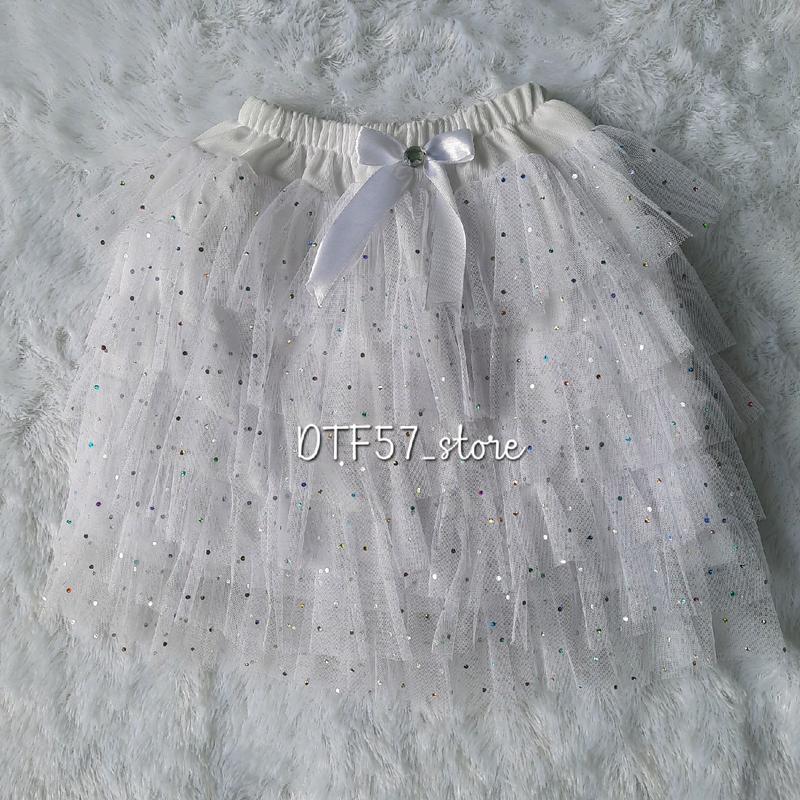 Clara Rok Tutu Anak Bahan Gliter Model Umpak Umpak | Rok Tutu Anak | Rok Tutu Umpak | Bawahan Rok Tutu Susun | Rok Tutu Anak Perempuan Fashion Kids 3