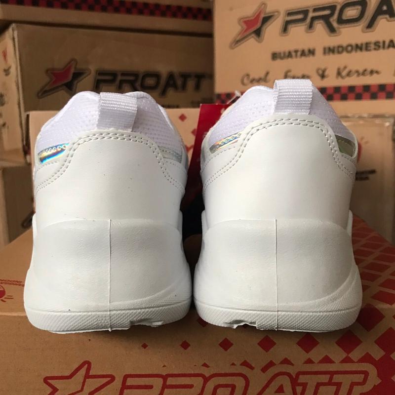 Sepatu Sneakers PRO ATT LIP 504 Putih Size 33 34 35 36 37 38 39 40 Sneaker Putih 6