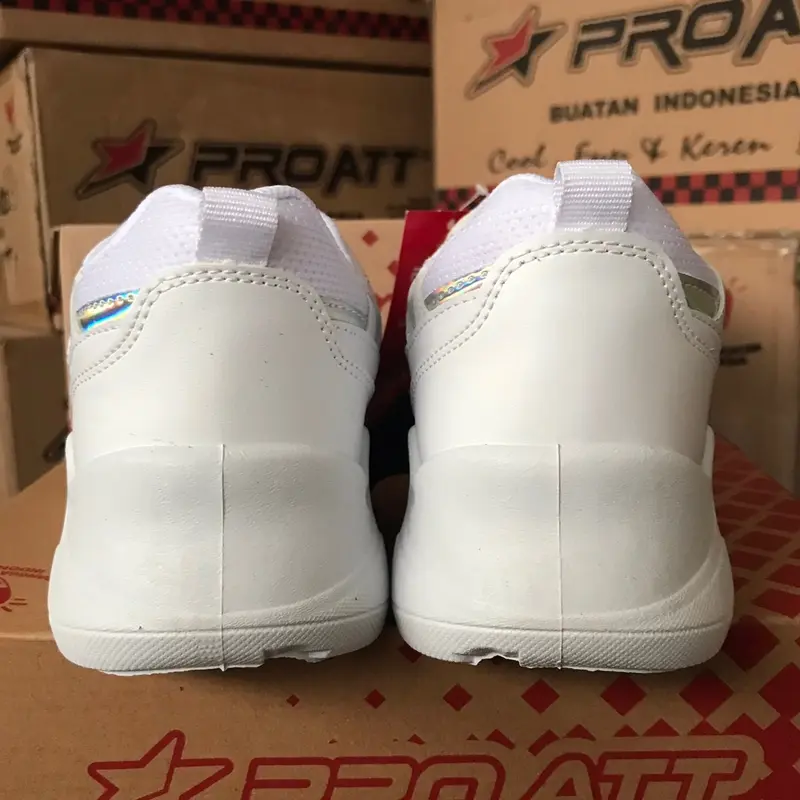 Sepatu Sneakers PRO ATT LIP 504 Putih Size 33 34 35 36 37 38 39 40 Sneaker Putih 6