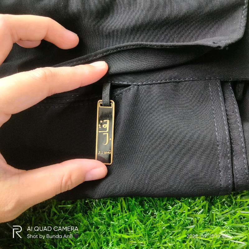 Cadar Niqab Poni muslimah plat 5