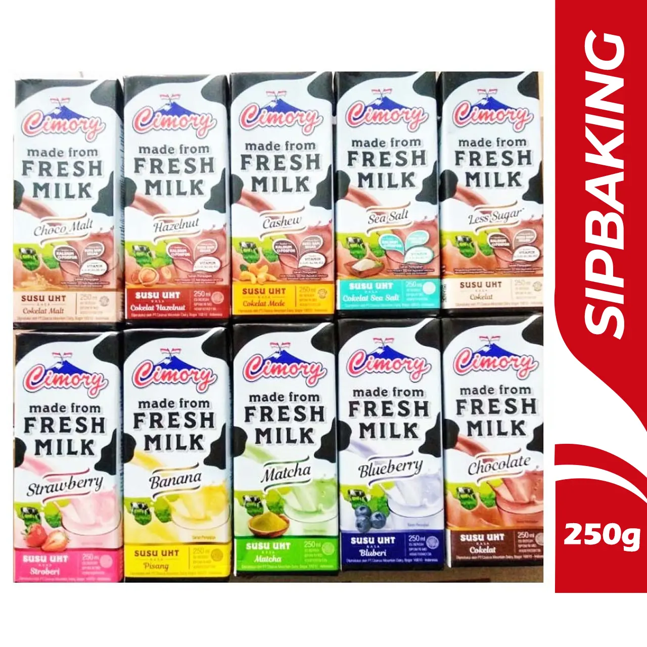 Cimory Fresh Milk Susu UHT 250 ml