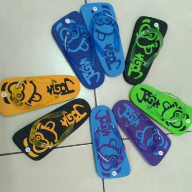 Sendal anak jogja ukuran 21-35 / sendal japit anak khas malioboro jogja / oleh oleh sendal anak khas jogja / sendal jepit murah 2