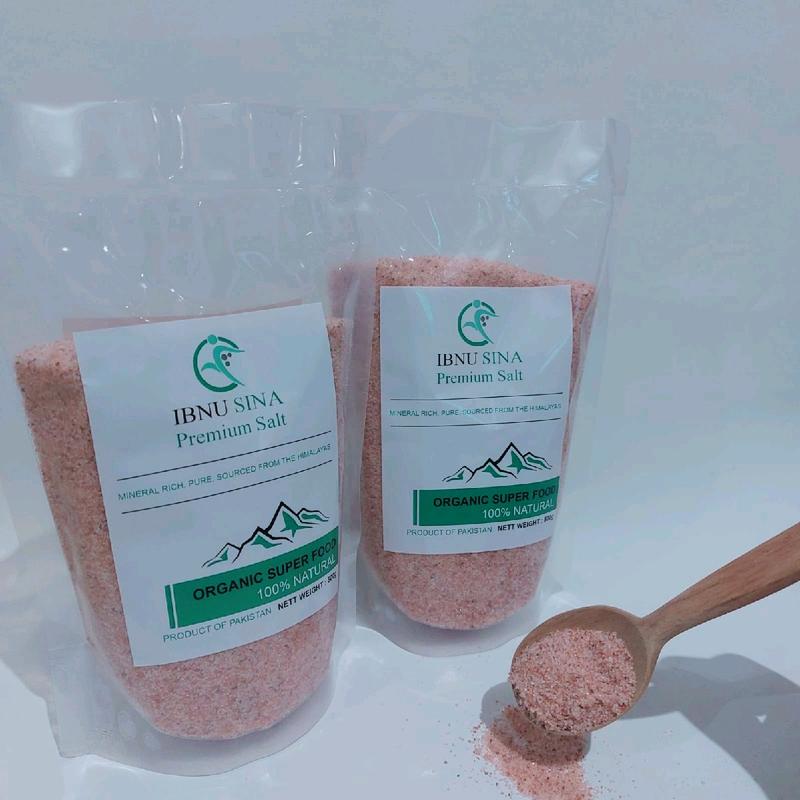 (Asli)Garam Himalaya Ibnu Sina 1 kg Original Himalayan Pink Salt Pure Super Fine Natural Organic Premium Himalayan Salt 1kg 7