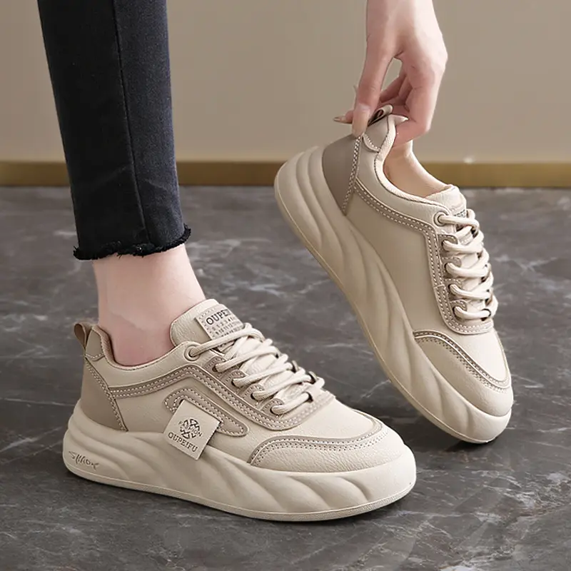 Wizards Shoes Giày thể thao/ chạy bộ nữ đế dày thời trang Hàn Quốc thoải mái chống trượt chống mòn mới