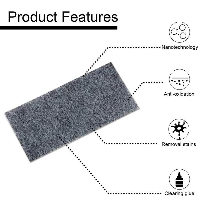 Product Introduction of 6PC Nano Car Scratch Remover Easily Repair Multifunction Cloth Restore Nano Nanosparkle D9F0 29