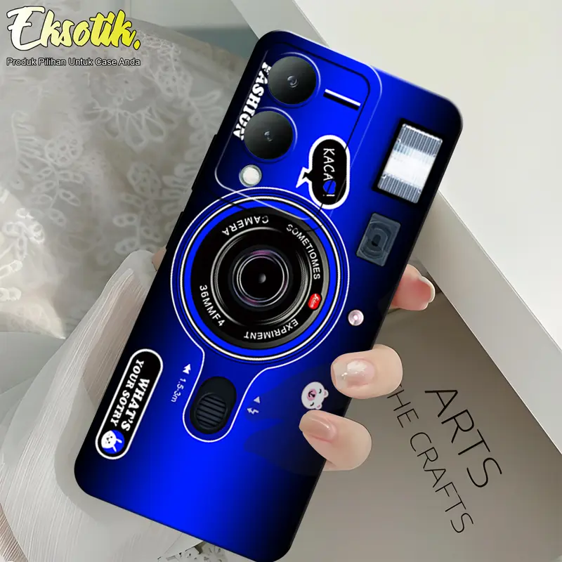 Case Viv* Y17s - Eksotik.id - Casing Viv* Y17s - Softcase Bahan Lentur - Aksesori Ponsel - PelindungHp - Silikon - CoverHp - MikaHp - Kesing - TPU - Case Terbaru 2