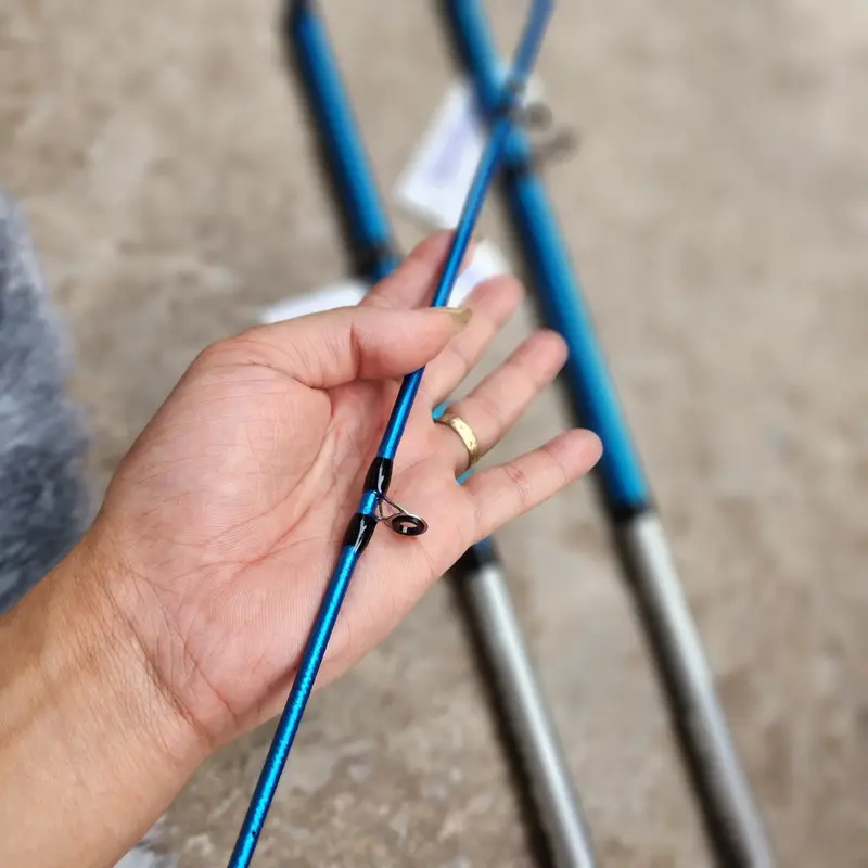 Cần 2 khúc Lance Huyền Thoại Shimano Cruza  Bản Nâng Cấp Phôi Dầy Hơn - Khoen 3 chân - Đầu Pu Chống Xoắn 7