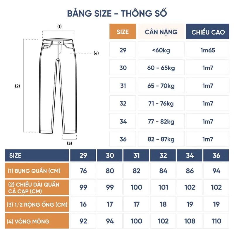 Quần bò jean nam Menswear Pants Có Túi cao cấp URBAN co giãn, dáng slim, vải denim cao cấp, bền màu, không nhăn Menwear NO1606 bigsize, ống suông đứng jean 2