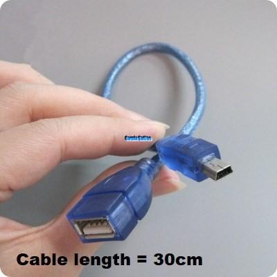 USB 2.0 (FEMALE) to Mini B 5 Pin (MALE) Adapter Cable (30CM) - TikTok ...