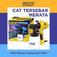 Gambar KOVA [COD] Electric Spray Gun X 350 Mesin Cat Listrik Set Elektrik Paint - Yellow dari Goto Living Kota Tangerang 1 Tokopedia
