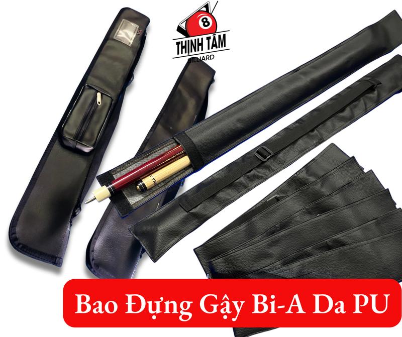 [THỊNH TÂM] Bao Đựng Cơ Bida, Gậy Bi-A Da PU có Quai Đeo [ Bao Đựng Cơ ]