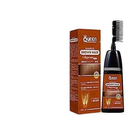 1hộp dầu phủ bạc mầu nâu SHAMPOO BORWN HAIR collagen nano nâu mầu hạt rẻ mượt óng han quốc Đổi Màu Tóc Nhuộm Tóc