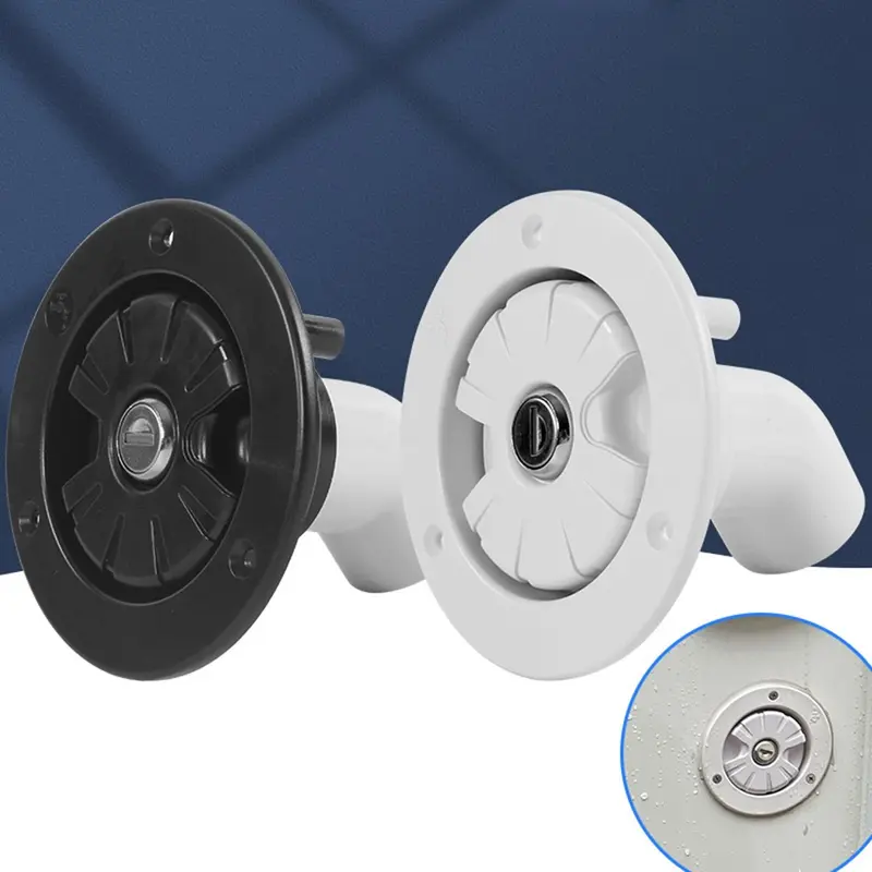 Car Fresh Water Lock Inlet Hatch RV Camper Filler Cap Tank For - TikTok ...