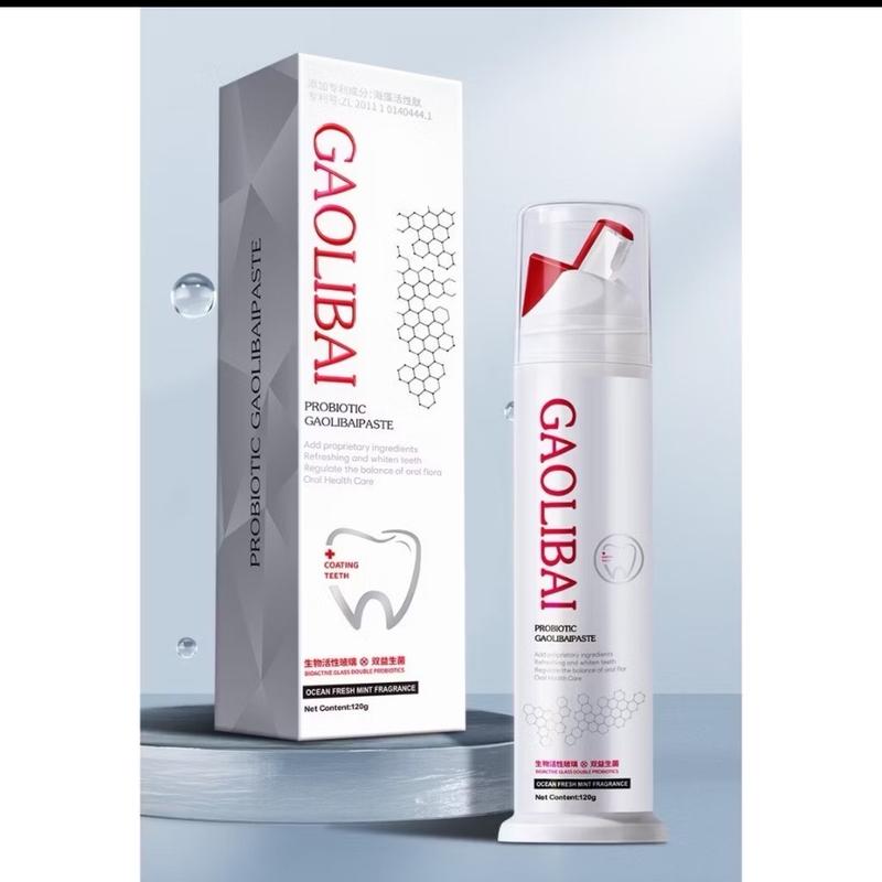 ￼Kem đánh răng Nano Bạc GAOLIBAI đánh bai mảng bám,trắng răng,giảm hôi miệng 120g 3