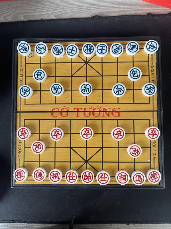  Bộ Cờ Tướng Bàn Nhựa Giải Trí 28x28cm Đẹp 