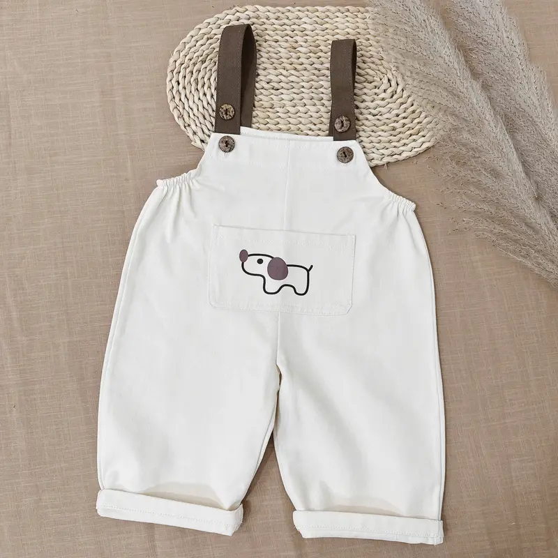 Yếm quần kaki cho bé có cúc diều chỉnh  ( yếm dài ) 8-17kg-Y24B10 3