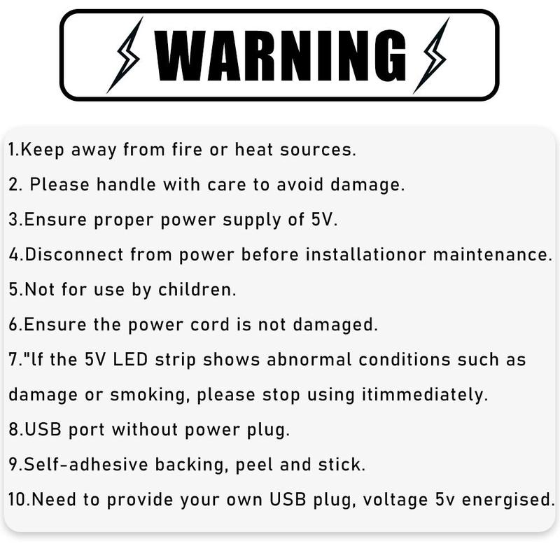 Product Introduction of RGB LED Strip Light, 1 Count USB Powered LED Strip Light with 24-Key Remote Control, Color Changing LED Ambient Light for Bedroom, Party, TV Backlighting, Modern Decorative Light 2