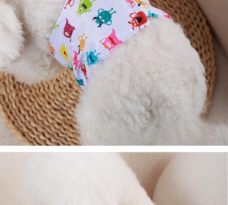 Product Introduction of Washable Pet Physiological Pants Reusable Dog Diaper Pad Pet Absorbent Pad Dog Diaper Male Physiological Pants  Shorts  Diapers 15