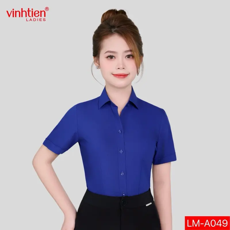 Áo SMNT Vĩnh Tiến Ladies ,GTB 295 , Vải Trơn Chất Liệu Modal 5