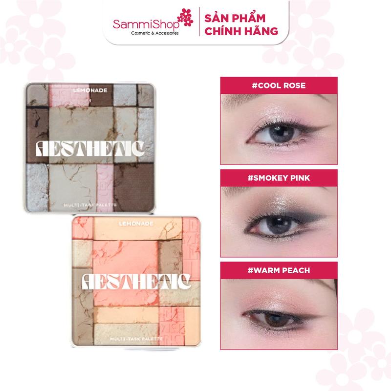  Lemonade bảng phấn mắt Aesthetic Multi-task Palette 