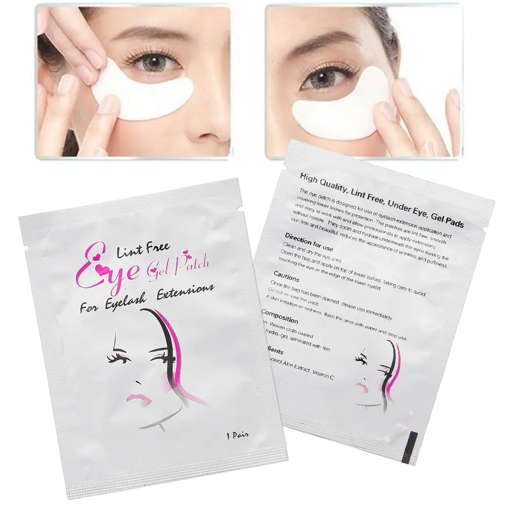 10pcs Eyelash Pad Gel Patch Eye Pads Lint Free Lashes Extension Eye Mask Eyepads Beauty #245355
