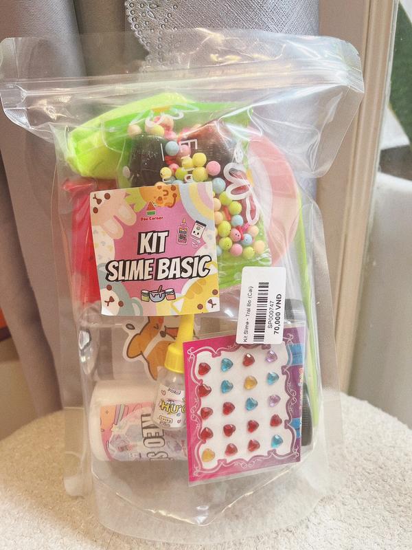 Bộ Kit làm Sime cho bé - Đồ Chơi Trẻ Em - Sáng tạo- DIY Slime Kem