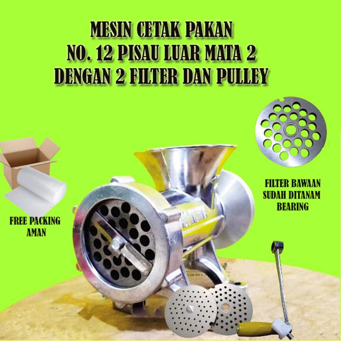 Jual Mesin Cetak Pelet No.12 Pemotong Luar Mata 2 Denga…
