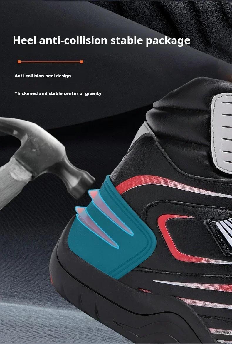 Product Introduction of 2025 Men Women Motorcycle Boots Microfiber Leather Motorbike Riding Anticollision Ankle Protective Shoes Moto Racing Short Boots 6
