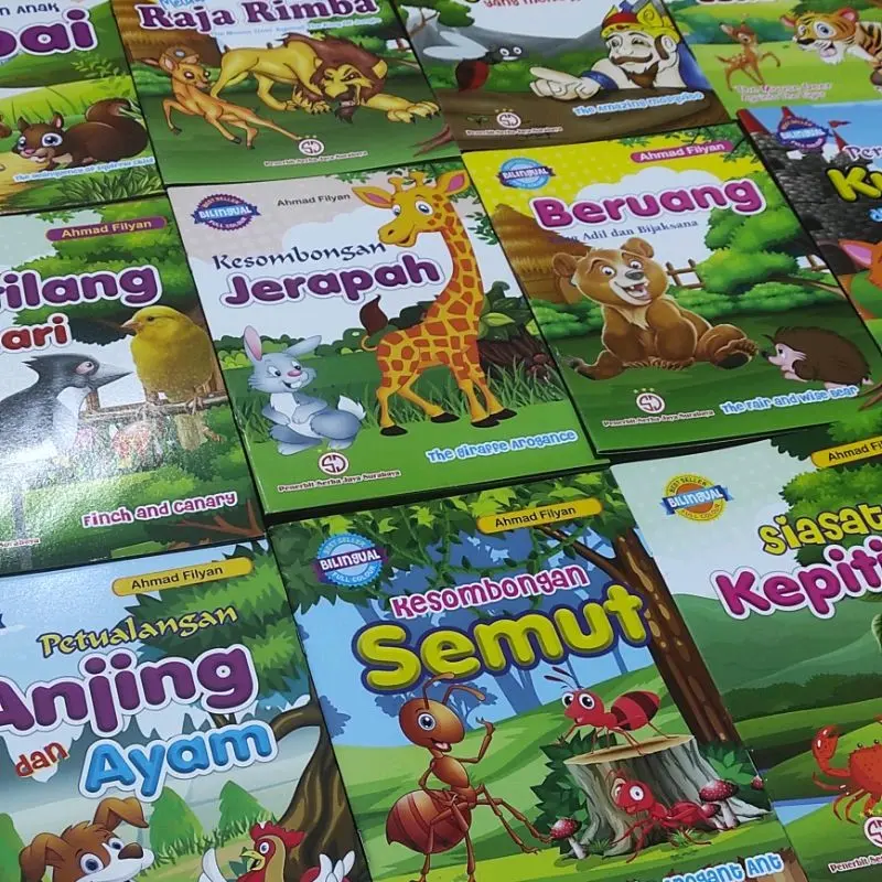 Buku Dongeng Cerita Anak Bilingual 0