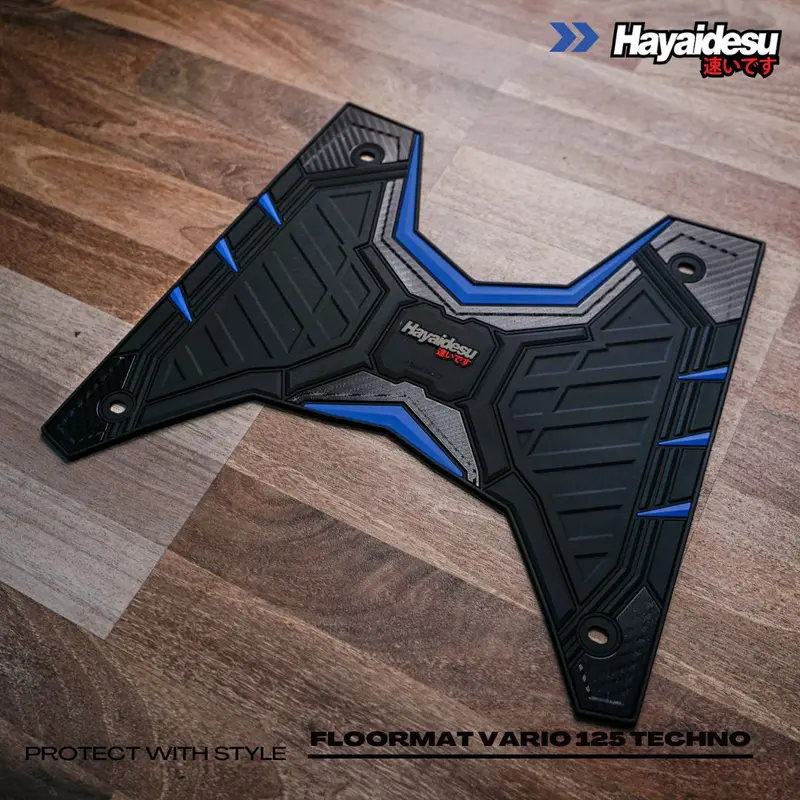 Hayaidesu Vario 125 Techno 2012-14 Karpet Motor Floor Mat - Premium Quality 1