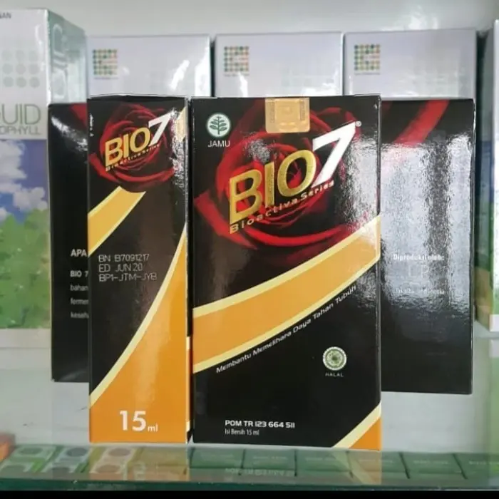 Bio 7 BioSEVEN BIO7 bio7 JAMU TETES HERBAL100 Original Limited