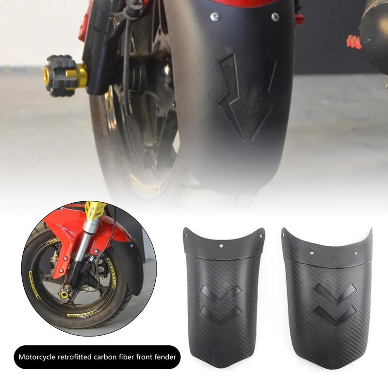 Product Introduction of Motorcycle Modification Accessories Replacement Mudguard Front Extension Protector Cover Front Mud Flaps 37