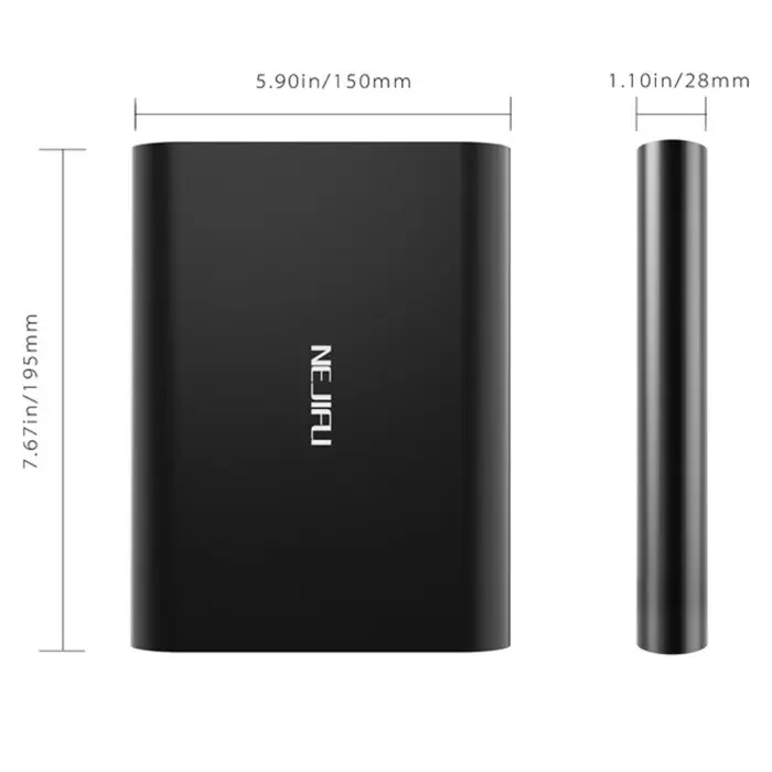 READY STOCK!! Powerbank 50000 mAh, For Laptop, MacBook Fast Charging 3.0 - Hitam 5