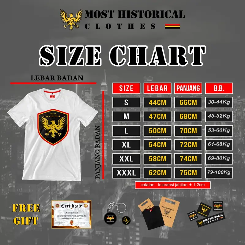 KAOS MOTOR SATRIA FU RACING HEREX COMBED COTTON 24s 4