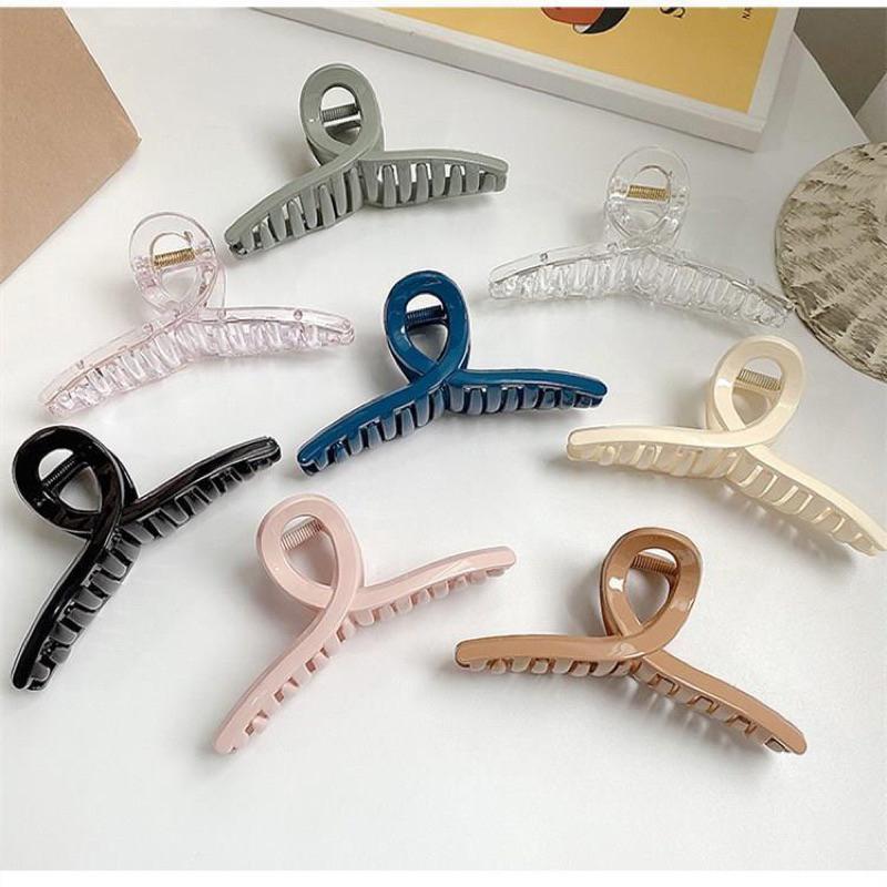 Kẹp tóc càng cua thời trang dài 11cm (HB24) Voi Nữ