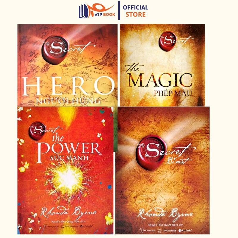Sách - Bộ 4 Cuốn Sách The Secret: Hero (Người Hùng), Secret (Bí Mật), Magic (Phép Màu), Power (Sức Mạnh)