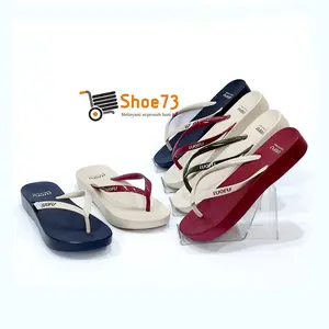 LUOFU E 7140 - BRSK SIZE 36-40 ORIGINAL l Sandal jepit jelly wanita l Sendal jepit cewek RINGAN