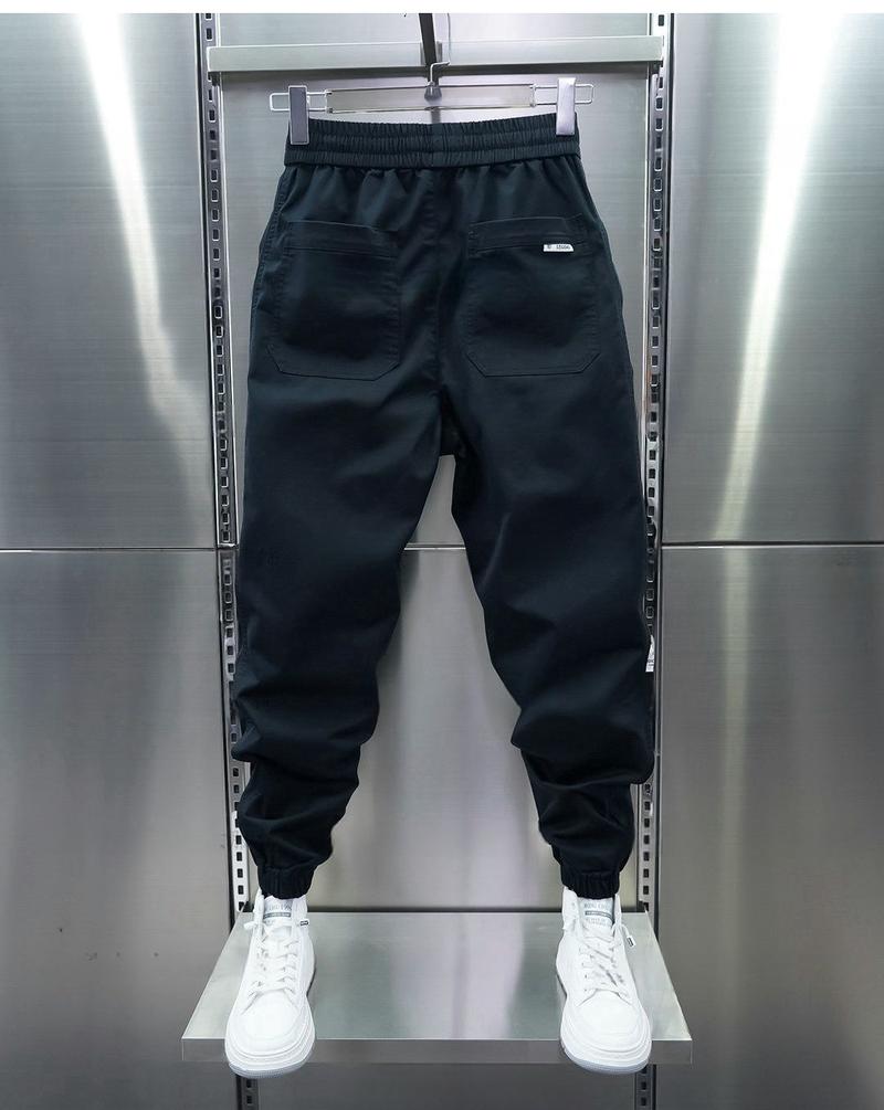 Product Introduction of Quần Jogger, Thương Hiệu Thời Trang Mới Mùa Hè Cho Nam, Phong Cách Hàn Quốc, Dễ Phối Đồ, Chất Liệu Pu, Quần Yếm Đẹp Trai, Túi Rộng Lớn, Quần Harem Ngoài Trời Menswear Pants 28