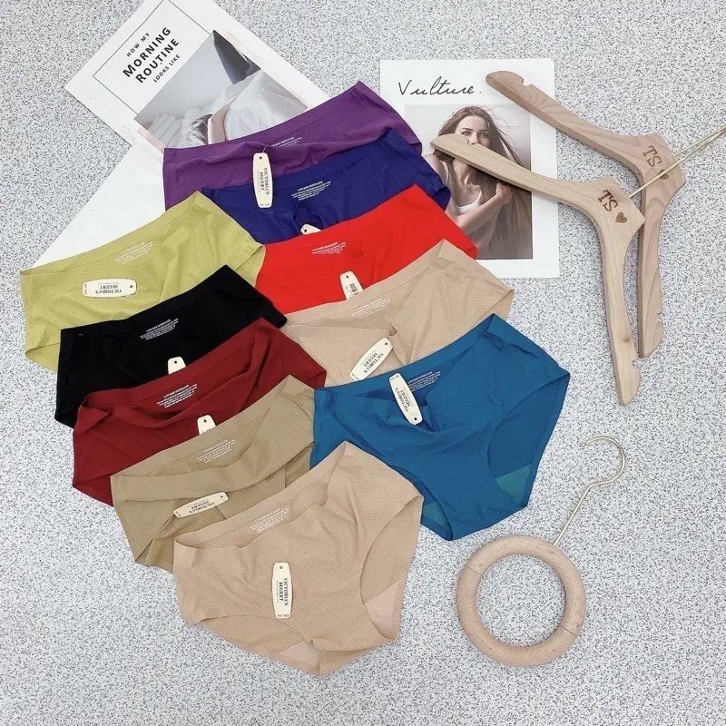 Set 10 Quần Chíp Su Thông Hơi Không Đường May Nữ Women