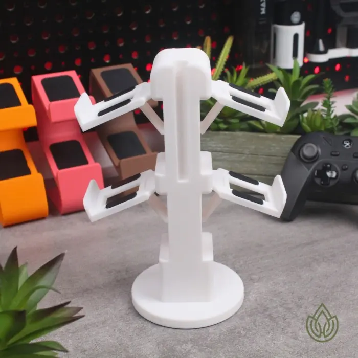 Tower Stand Kontroler Universal Solutive untuk Xbox, Playstation, Gamepad, dan Nintendo Switch Black Blue Controller gamepad  murah Red White 5