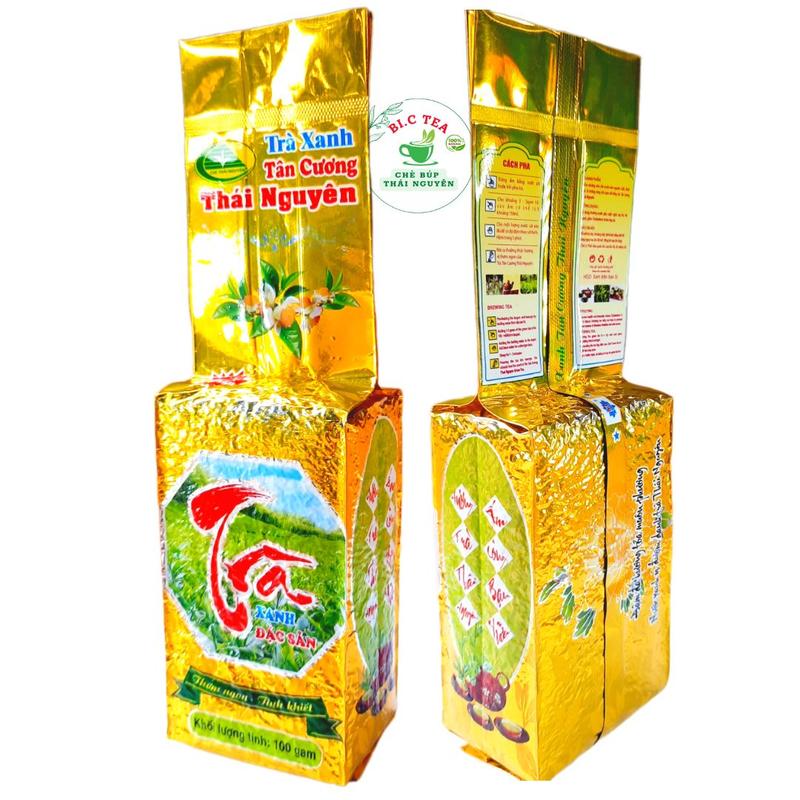 Chè thái nguyên đóng gói 100g - Trà búp ngon, chè khô - Pha trà nóng, trà đá - Nước trà trong xanh ánh vàng, đậm nước, hậu ngọt, mùi sen tự nhiên Trà Tea Chùa Chua