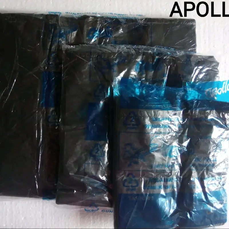 Kantong Plastik Kresek Apollo Uk 15, 21, 28 Plastik HDPE Kualitas Bagus Tidak Bau 0