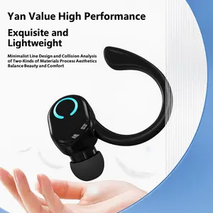 S10 TWS Earphone Bluetooth Wireless Headset Sport Bisnis Suara Jernih Bass Mantap Baterai Tahan Lama