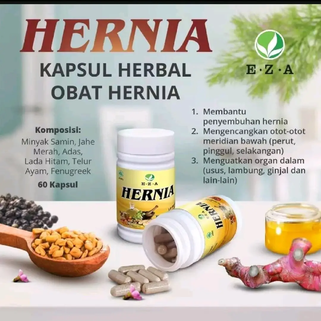 Eza Hernia Kapsul Eza Isi 60kapsul