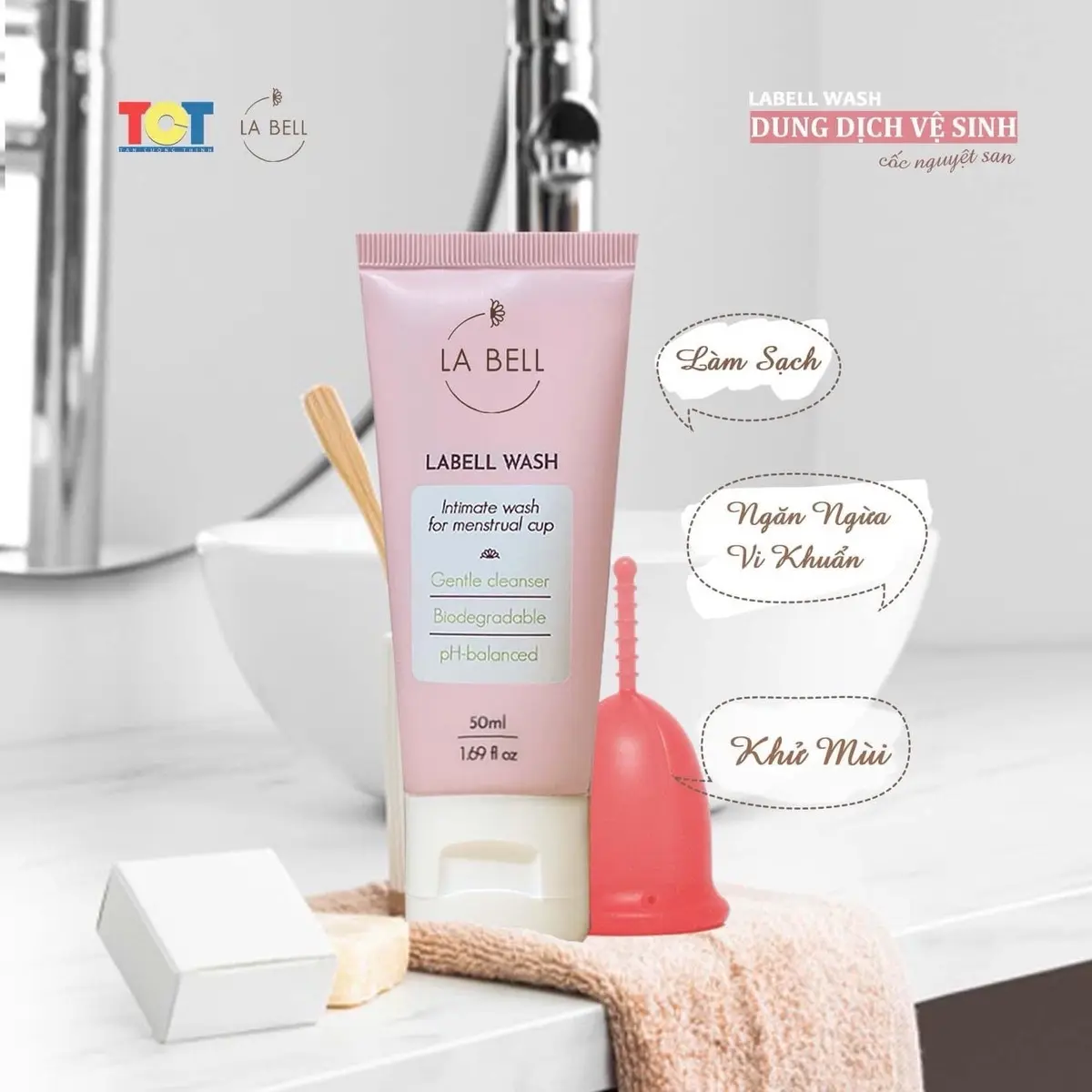 Dung dịch vệ sinh cốc nguyệt san cho nữ