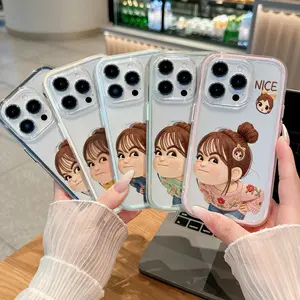 Untuk Case iPhone 16 16PLUS 15 15PLUS  PRO MAX 14 PLUS PRO MAX 13 PRO MAX 12 PRO MAX 11 PRO MAX XS MAX X XR 8PLUS 7PLUS 6S PLUS SE2020 SE2022 Casing Hp HardCase Cover Protection YNTIO26&27&28&29&30
